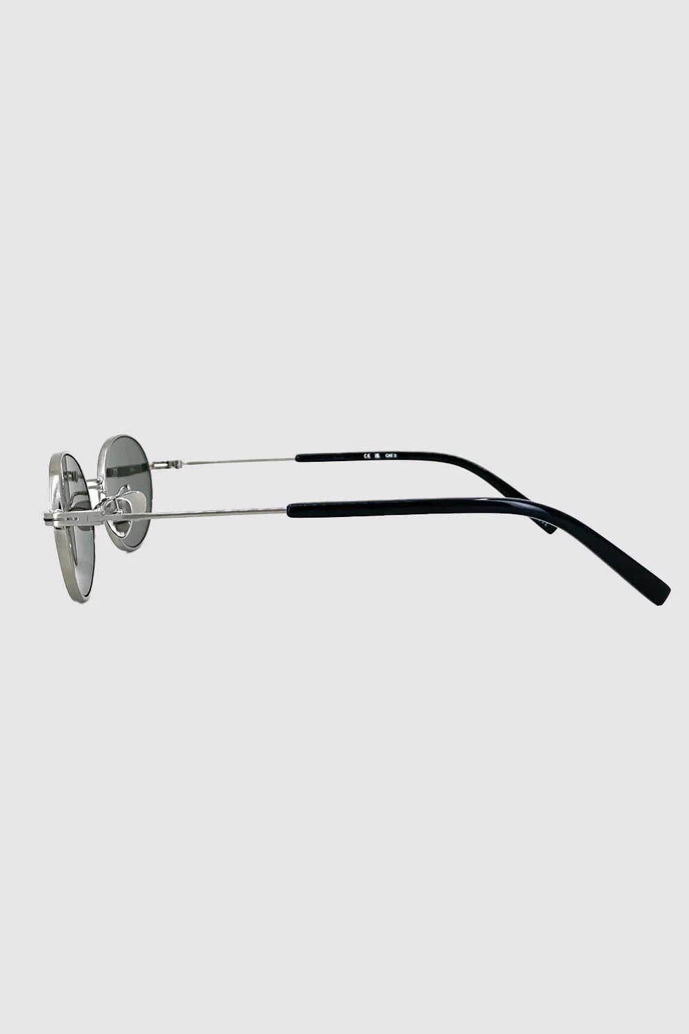 Fine Metal Oval Sunglasses