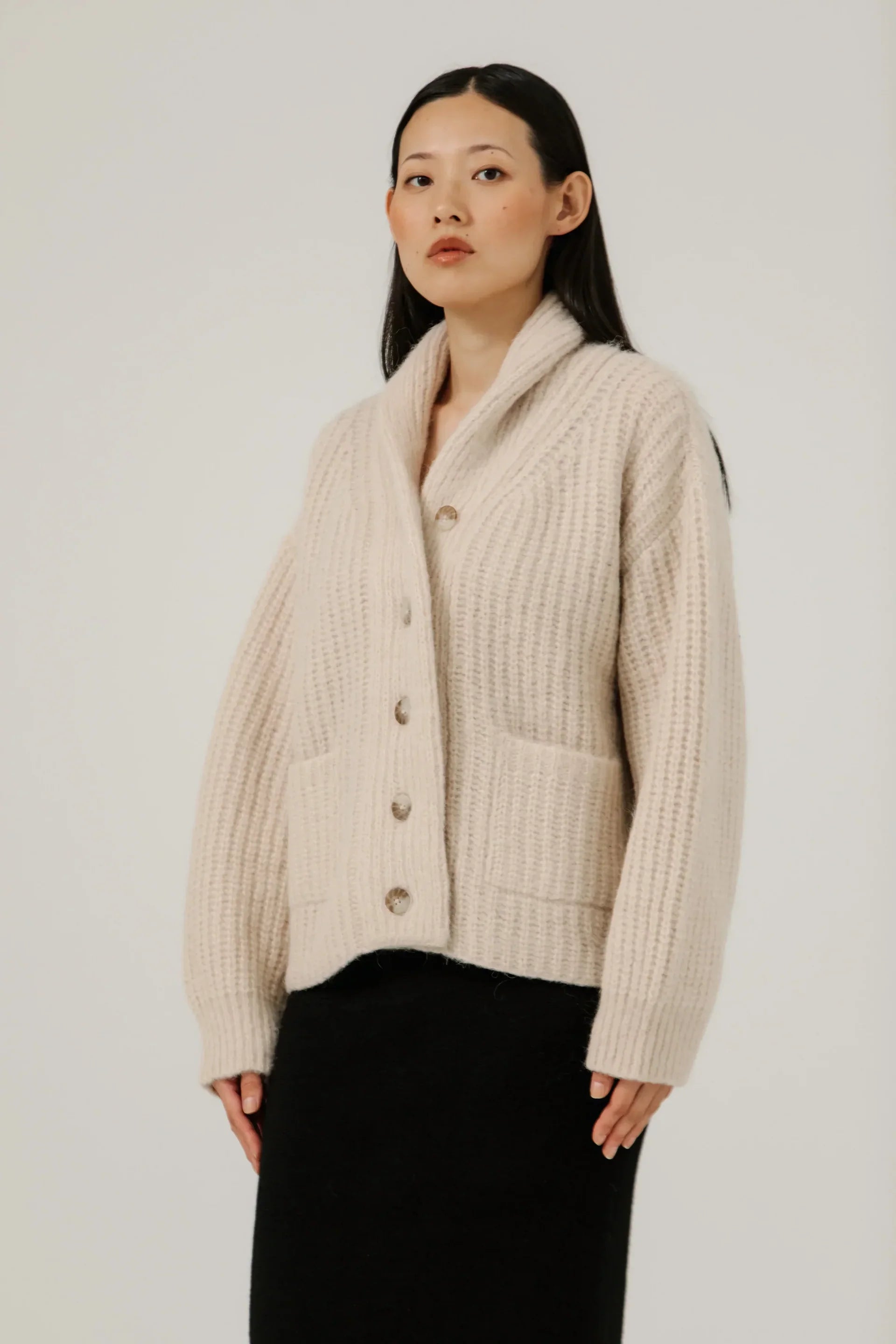 Oversized Shawl Cardigan – Arcilla Napa Valley