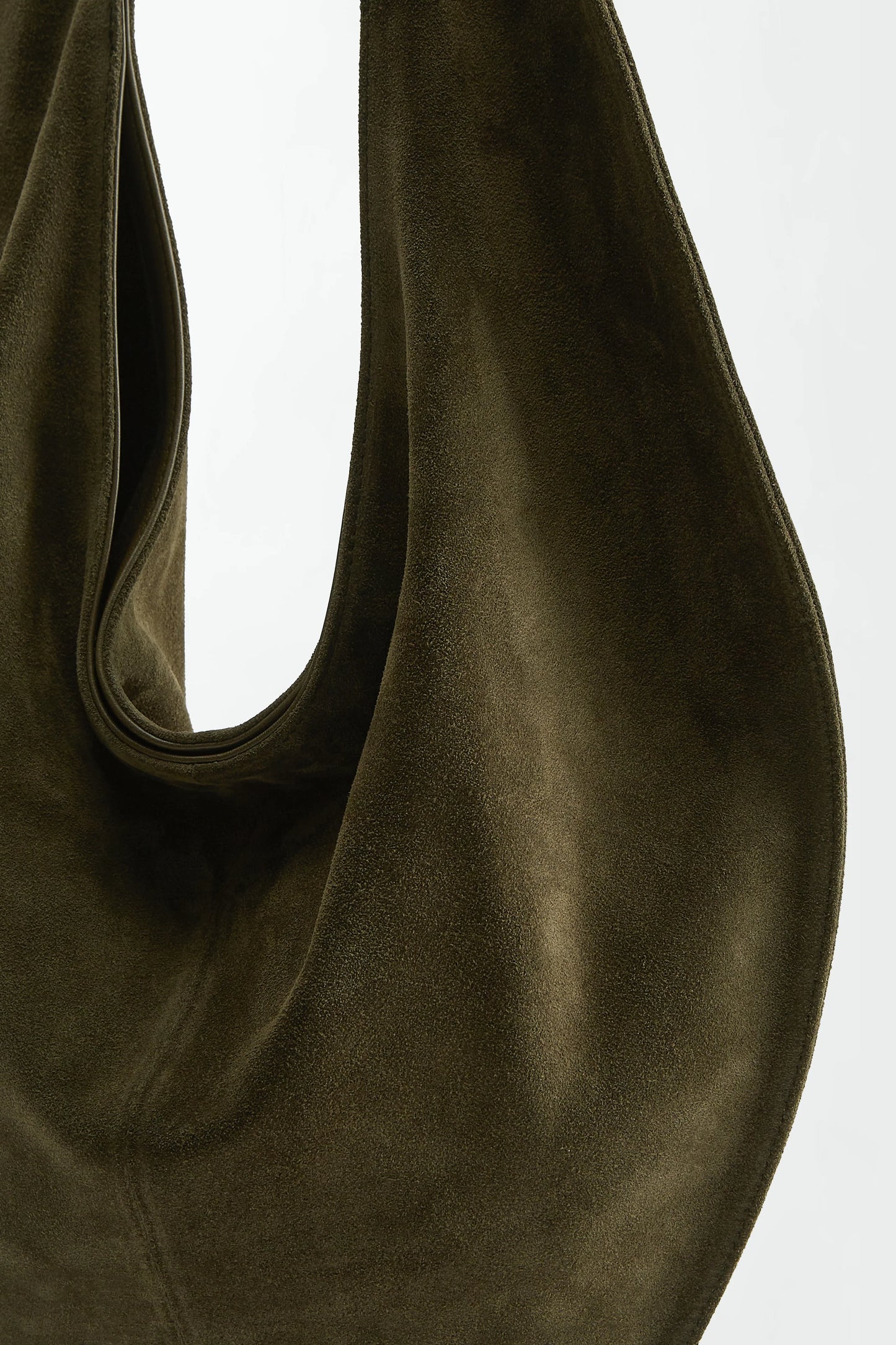 Market Tote Suede Kelp