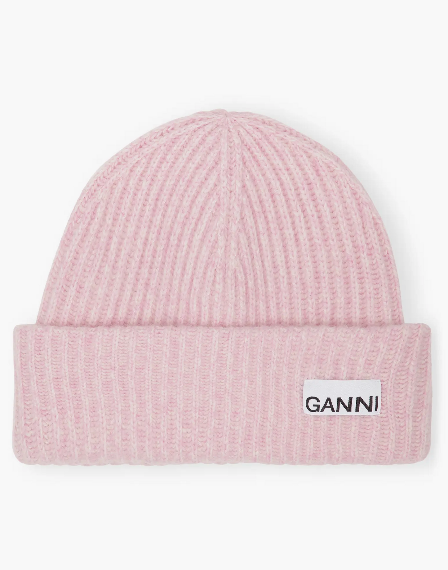 Structured Rib Wool Beanie Lilac