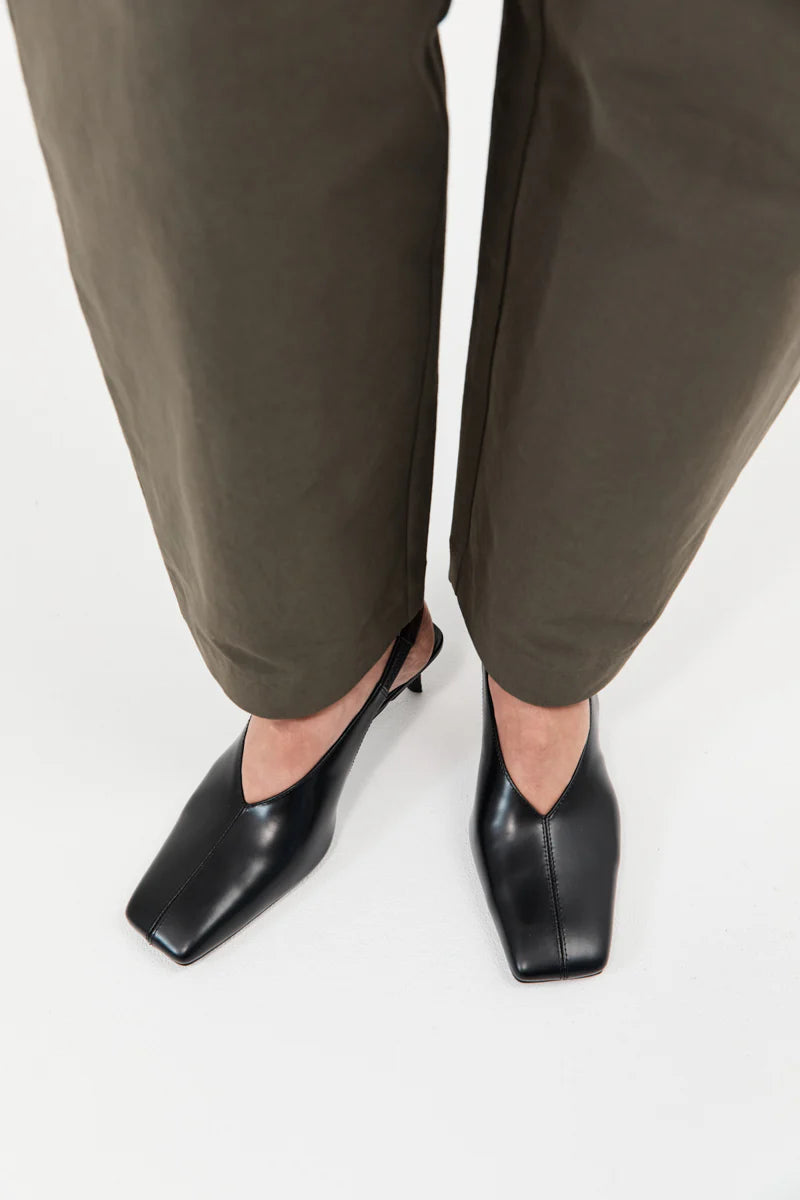 Square Toe Slingback