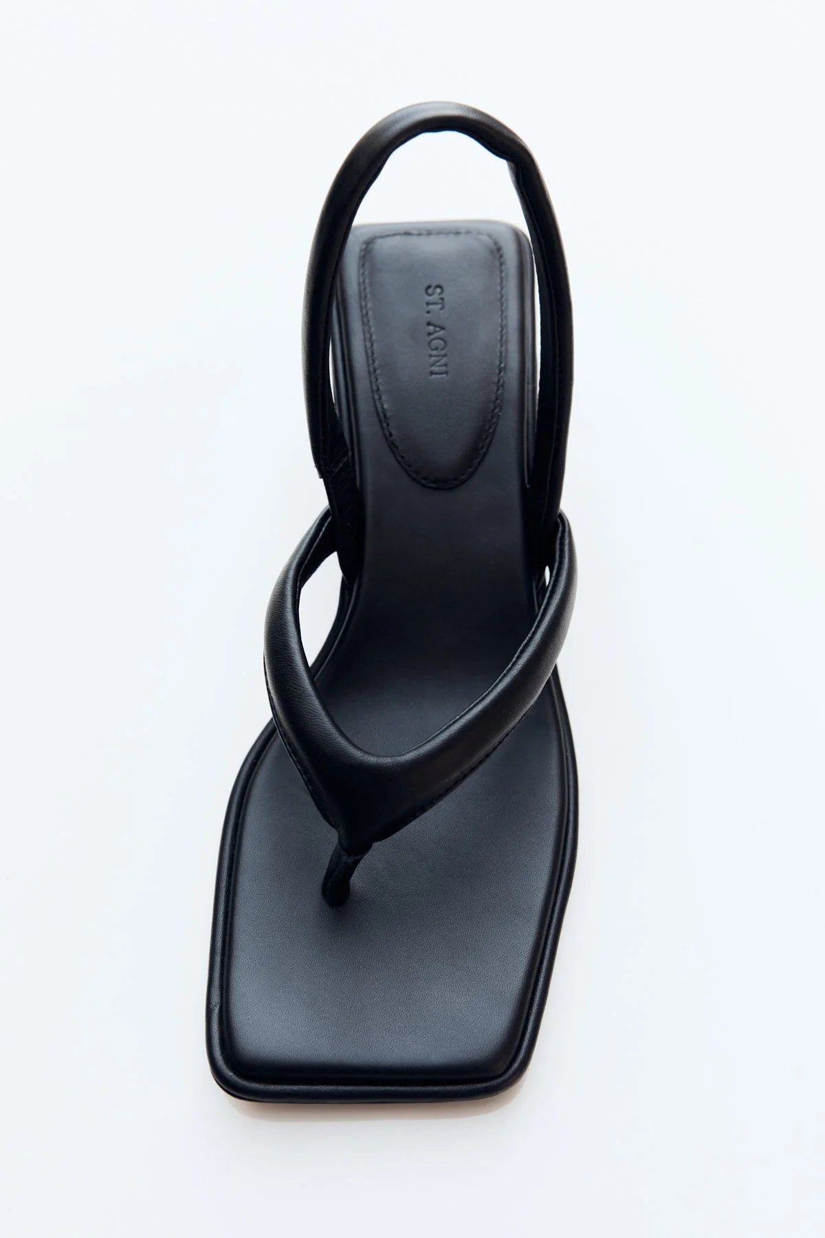 Sling Back Thong Heel