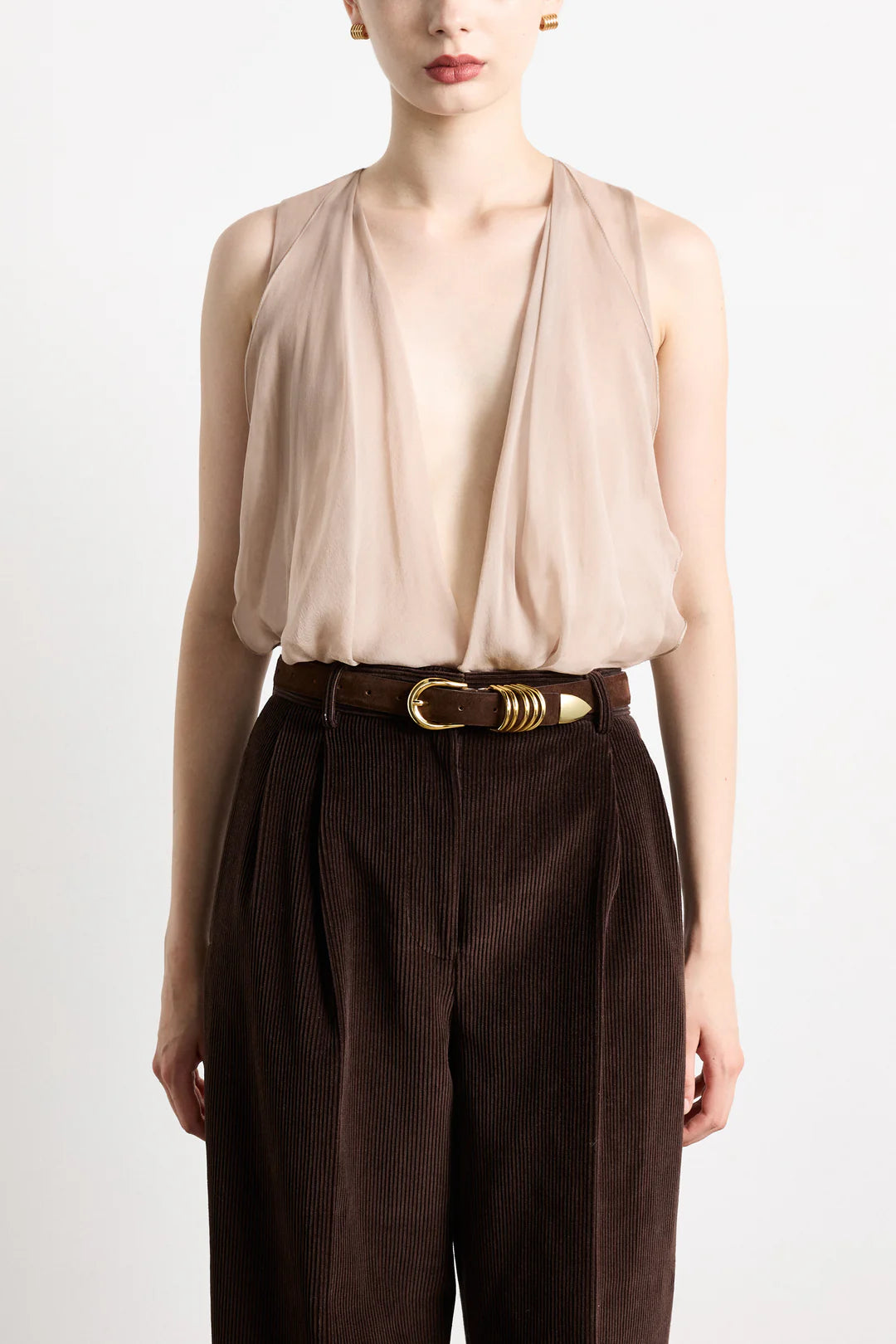 Hollyhock Chocolate Suede