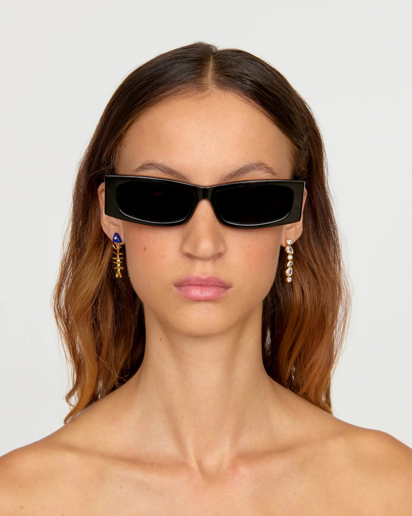 Pescado Earrings - Gold Plated