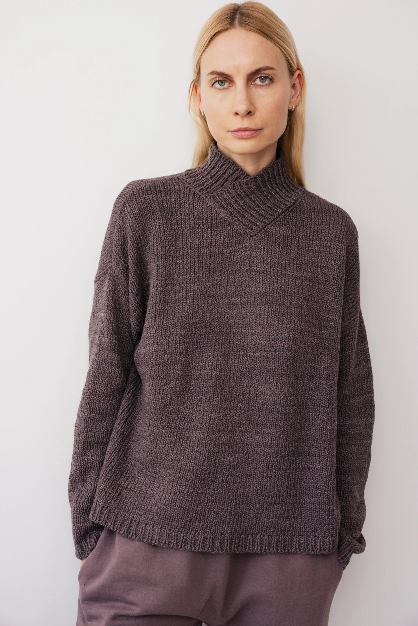 Cross Neck Pullover
