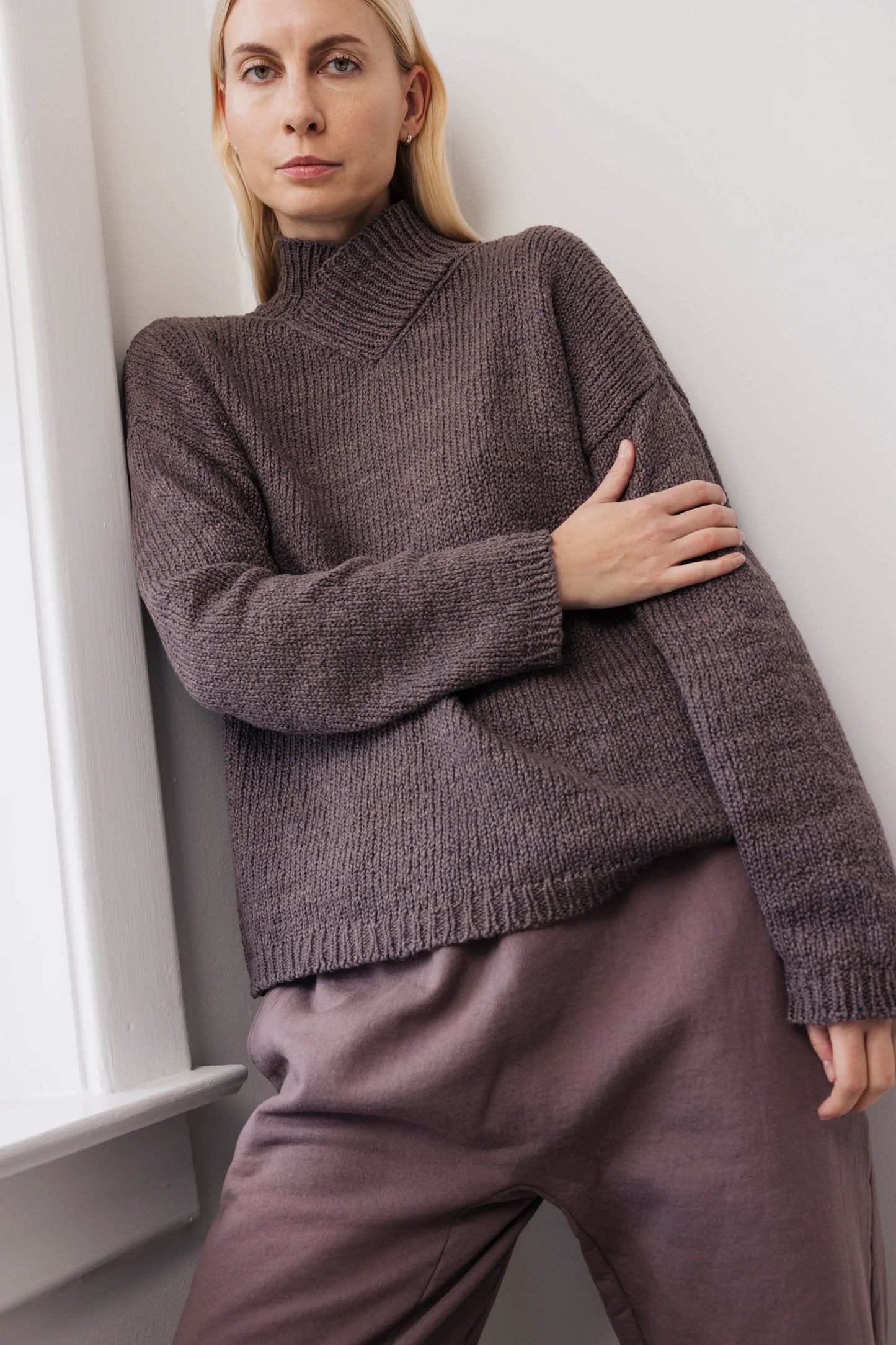 Cross Neck Pullover