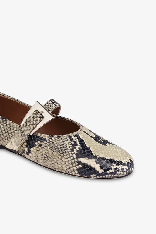 SVEVA BUCKLE BALLET FLAT