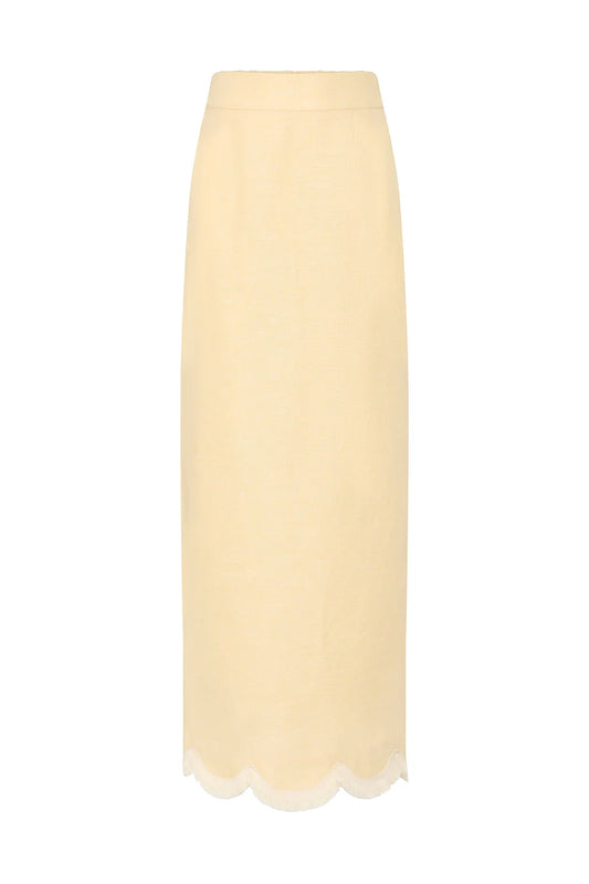 Essie Column Skirt - Dusty Citron