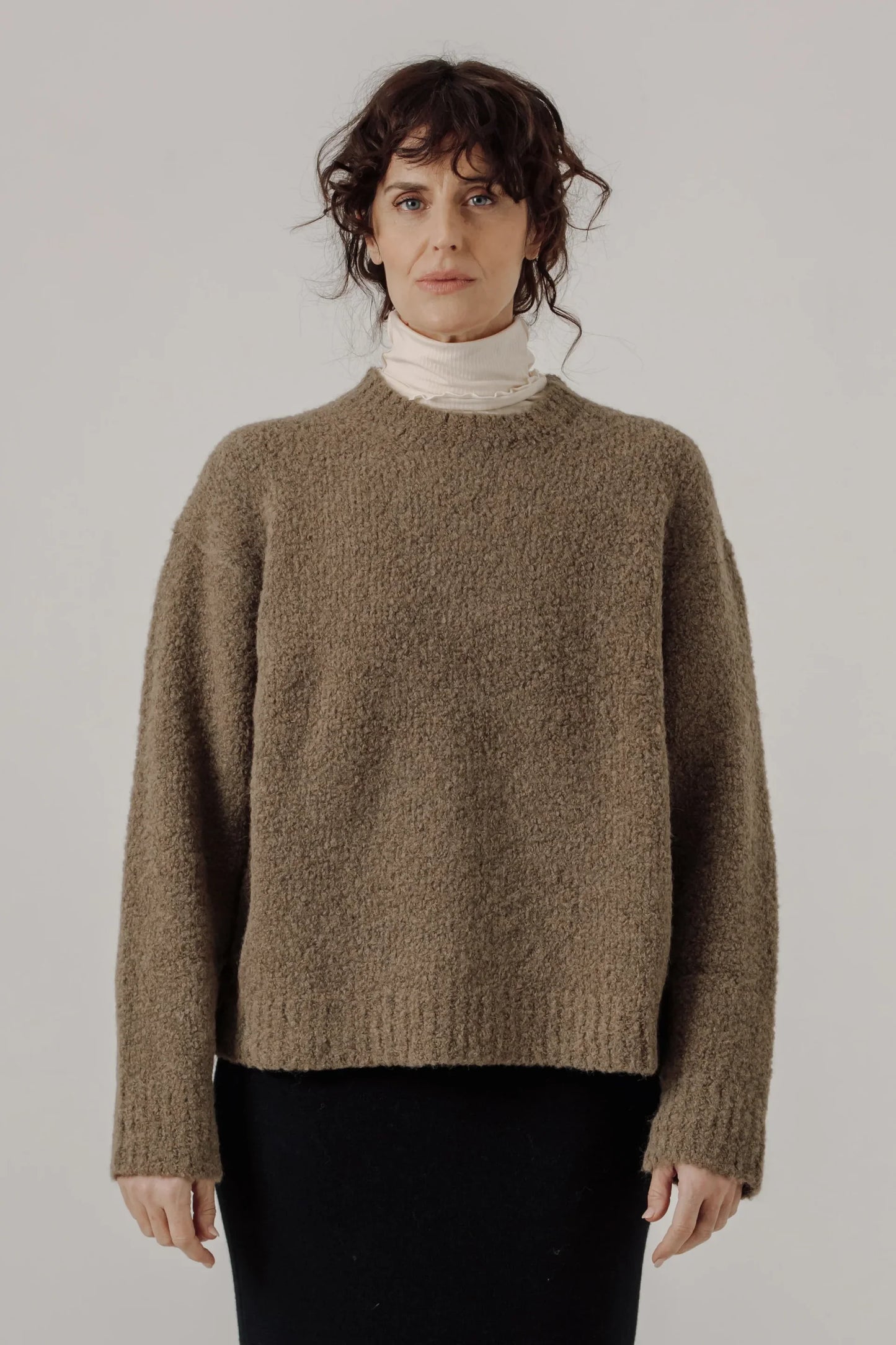 Colette Boucle Crewneck