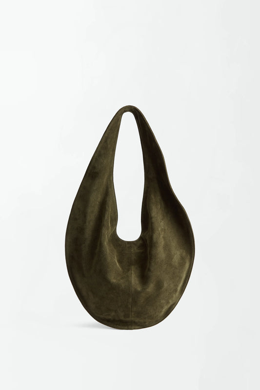 Market Tote Suede Kelp