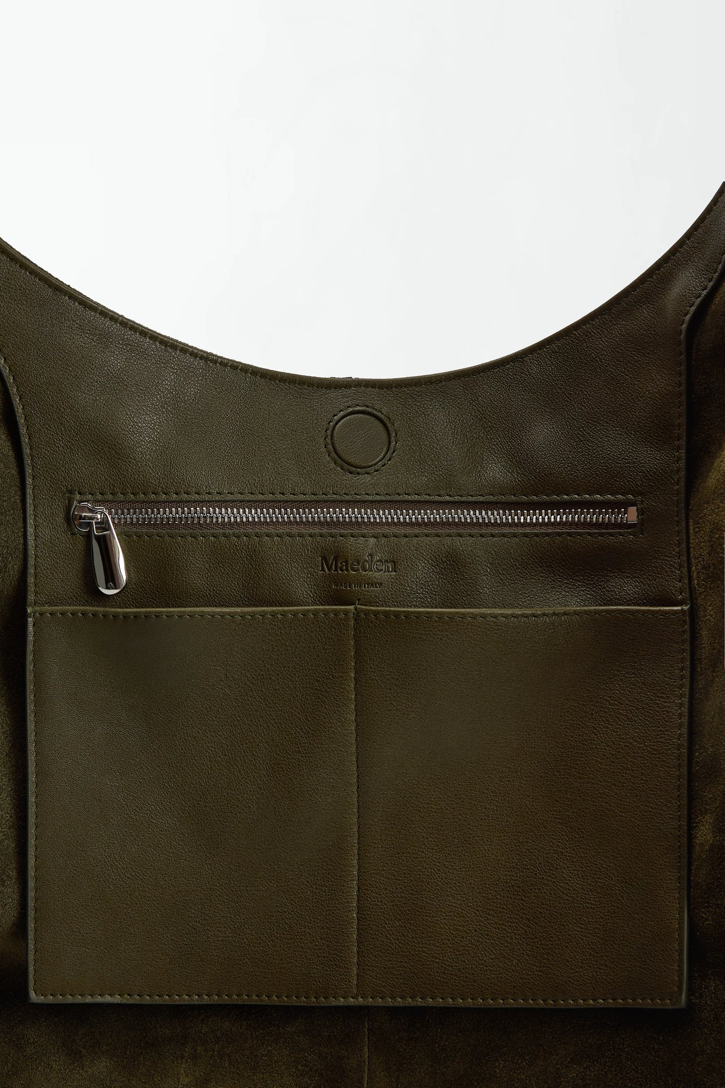 Market Tote Suede Kelp