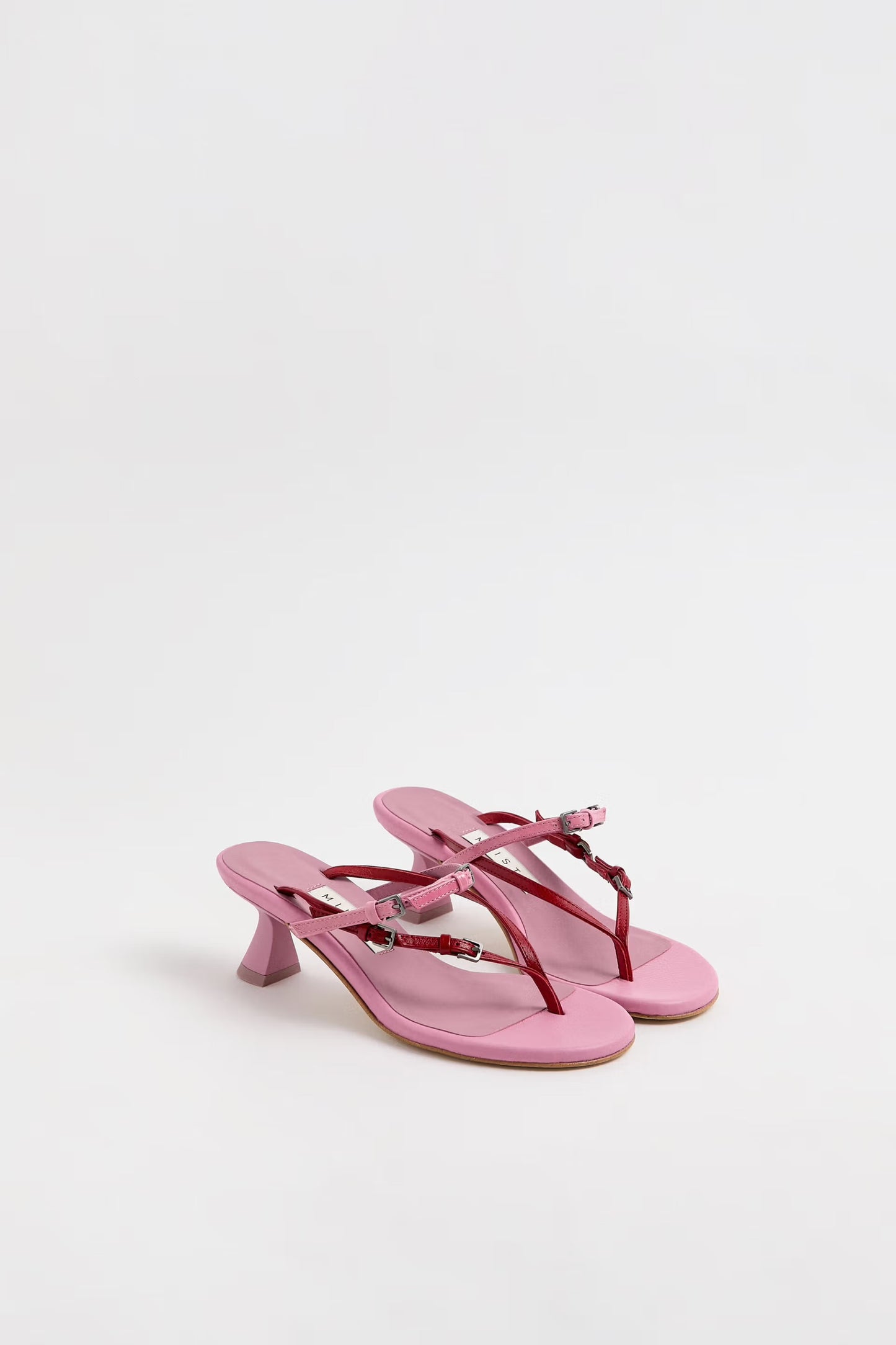 Abisai Sandals Pink Red